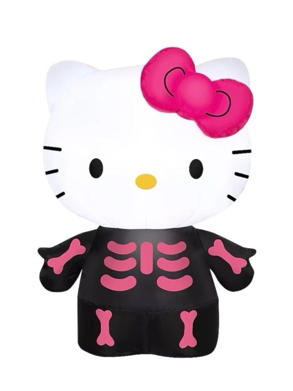 Hello Kitty Skeleton Blow Up Inflatable Halloween Decoration